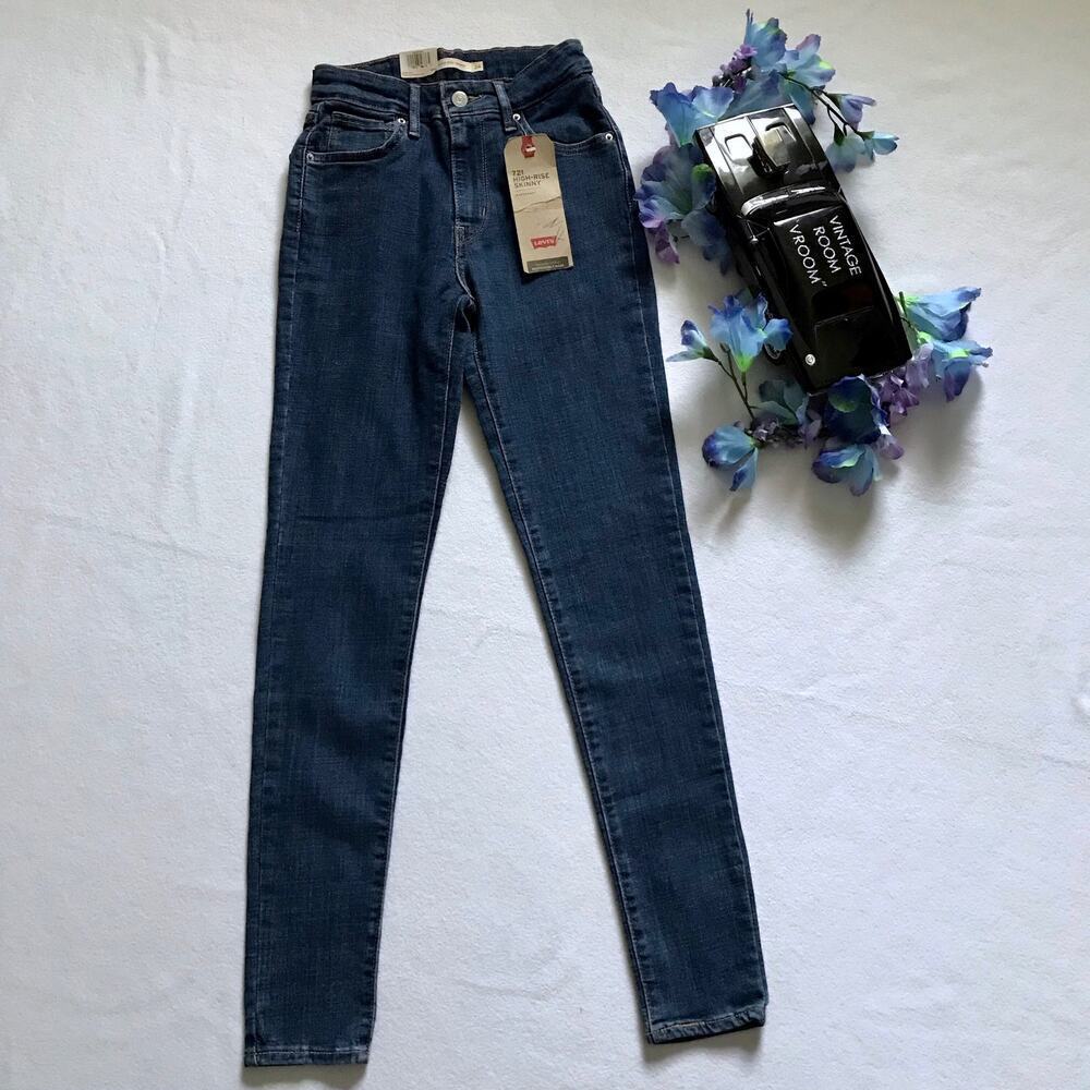 Levi's NWT 721 High Rise Skinny Jeans Women Various - Picture 2 of 11